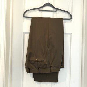 Brooks Brothers Madison Fit Dress Pants – Brown – 100% Wool – Men’s 34x32